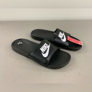 Men’s Nike Benassi Slide Black Size 14